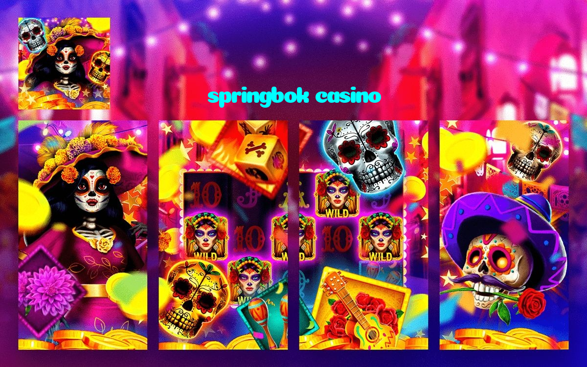 springbok casino casino presented on mobile device in Pakistan with slots and live games