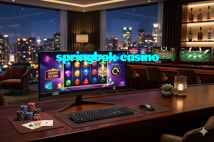 springbok casino casino presented on mobile device in Pakistan with slots and live games