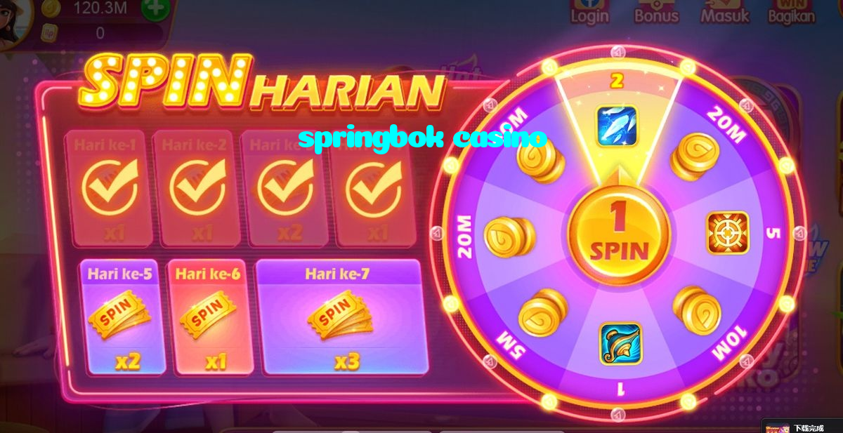springbok casino casino presented on mobile device in Pakistan with slots and live games